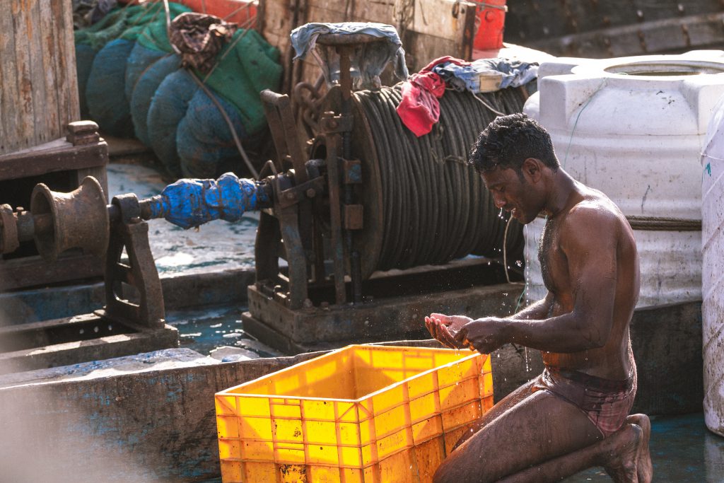 Life in a boat, the Andhra Pradesh flavour in Gujarat’s fisheries